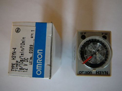 Timing 12V DC Rele Omron H3YN-4 with seting time connect , disconnect  12VDC