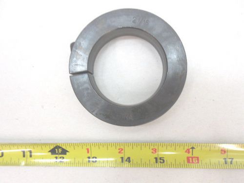 2-1/16&#034; Shaft Collar Clamp Type 3/4&#034; Wide 1/2&#034; Thick 2.063 Bore Black Oxid