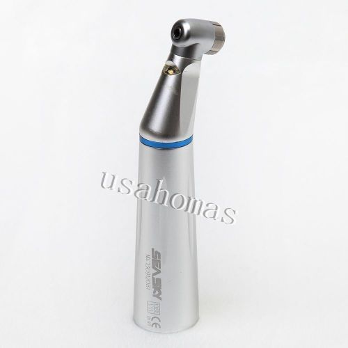 Newest dental led low speed inner water fiber optic  contra angle handpiece for sale