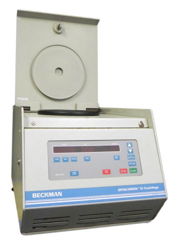 Beckman coulter spinchron 15 centrifuge w/ s4180 rotor and buckets: for sale
