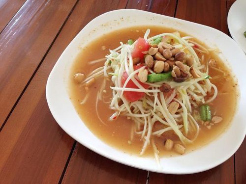 Papaya Salad Recipe Thai food world delicious easy Family Cooking Menu homemade