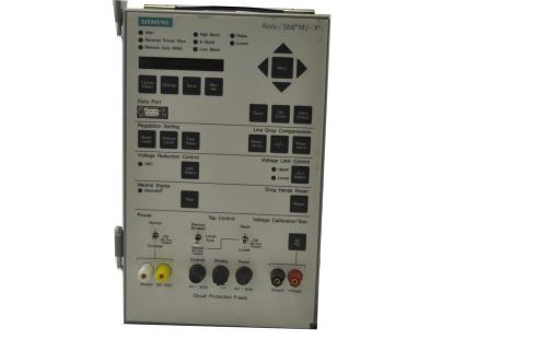 Siemens Accu/Stat MJ-XL Voltage Regulator Control Panel