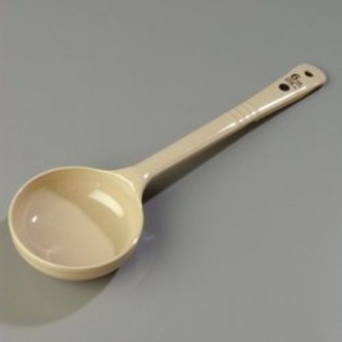 Carlisle 439006 Measure Misers Polycarbonate Solid Spoon  6 oz Capacity  13-3/8&#034;