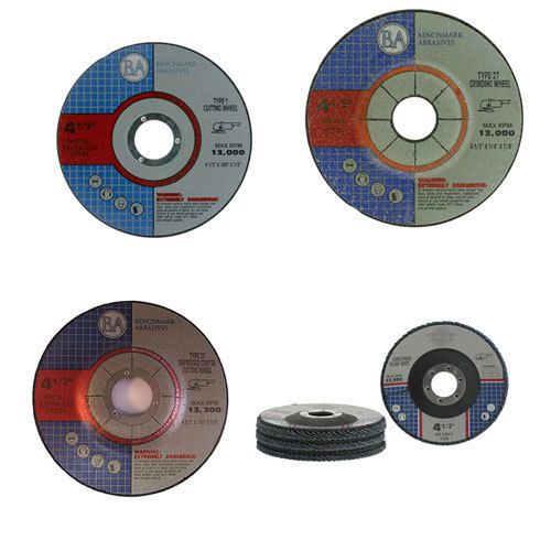 4.5&#034; Thin Cutoff Wheel 4.5&#034; Grinding Wheel 4.5&#034; T29 Flap Disc Bundle 2