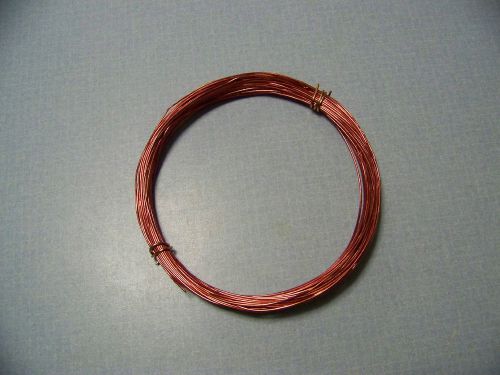 50 ft.bare 20 gauge red copper wire  craft art  jewelry material  scrap #2 for sale