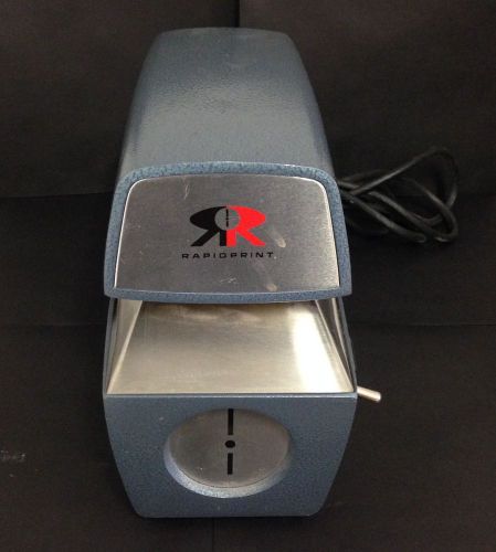 Rapidprint an-1 mechanical date and time stamp with key for sale