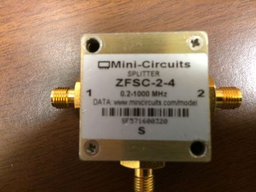 Mini circuits zfsc-2-4 power splitter/combiner for sale
