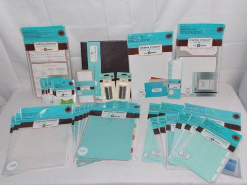 Lot Martha Stewart Home Office Supplies Dividers Meat Temp Charts Labels