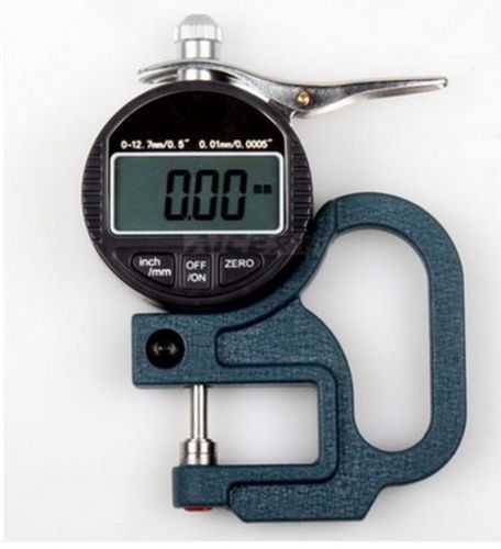 New precision digital thickness gauge (micron) 0.01-12.7mm/0.0005-0.5inch for sale