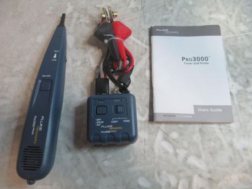 Fluke Networks Pro3000 Tone Generator and Probe Kit 26000900