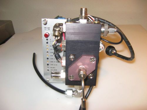 Telos gas monitoring panel, dual pre-amp 00001-10, 4910-10165, andover andv 2252 for sale