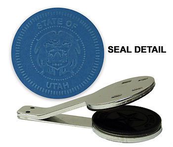 Utah State Seal Embosser Item #L43