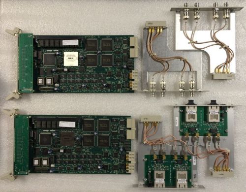 RTS / Telex ADAM Dual Bus Expanders: 2 DBX cards with 4 Back Cards, Coax/Fiber