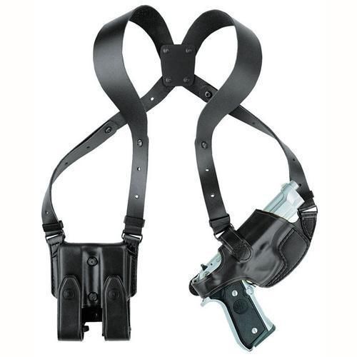 Aker h101bpru-be plain black comfort-flex shoulder holster for beretta 92f for sale