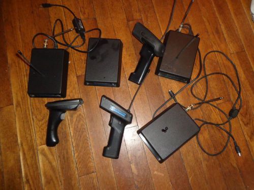 Worth Data LOT OF Laser Scanners (3) &amp; 4 Decoders some cables