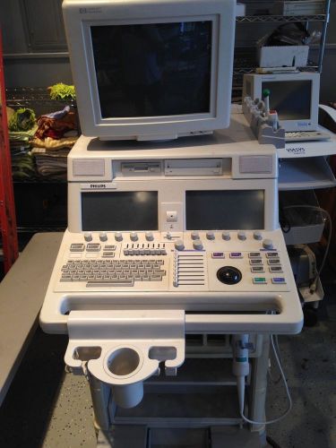 Philips (Agilent/HP) 4500 Ultrasound System - S4 Cardiac Probe and CW Pencil