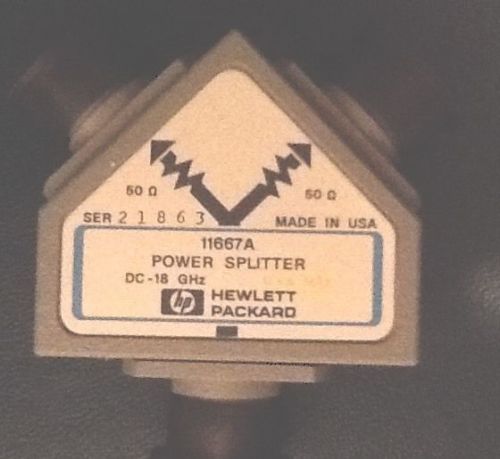 HP 11667A DC-18Ghz Power Splitter