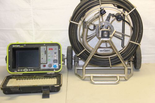 Envirosight verisight push camera snake sewer inspection camera 200&#039; with sonde for sale
