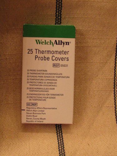 WELCH ALLYN THERMOMETER PROBE COVERS # 05031 -BOX/ 250