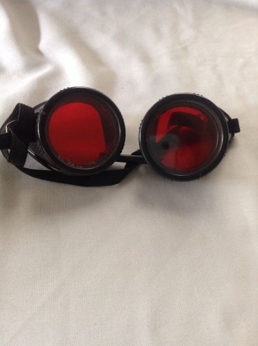 Welder Red Lens Goggles