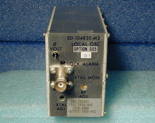 2.25 GHz PLL brick oscillator, 14.4 dBm output