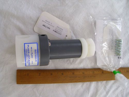 Plastomatic relief valve, 1/2&#034; npt, pvdf body, teflon diaphragm, viton seals for sale
