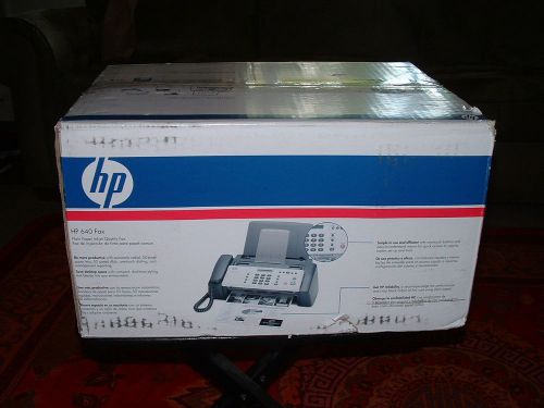 HP 640 Inket Fax Machine
