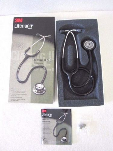 Littman Classic II S.E. Stethoscope, 28&#034; Length, Black Tube (18-A-B5)