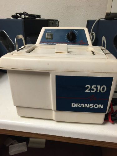 Sonicator: Branson Model 2510 Ultrasonic Cleaner with heater and sonic control