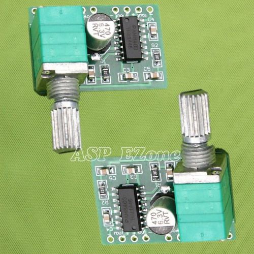 2PCS PAM8403 Mini 5V digital power amplifier board 2.5V-5.5V Can use the comp
