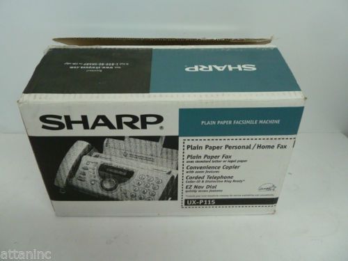 Sharp UX-P115 Personal Home Fax