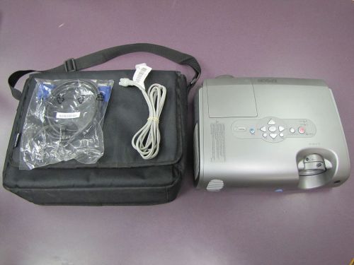 EPSON LCD PROJECTOR  MODEL EMP-62  w/ Brand New Bulb!, Carrying Case, and Cables