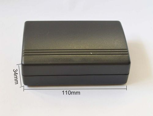 5pcs Black Electrical Instruments Plastic Box 110*73*34mm brand new DIY