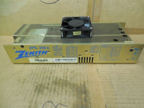 Zenith Power Supply ZPS-250A ZPS250A 115/230V 4.4A 300W 20 CFM Used