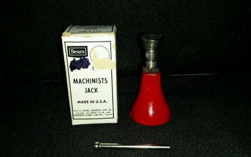 Vintage Sears Machinists Jack #9 1000lb capacity USA Made