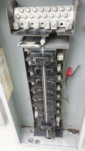 100 amp pushmatic box alll together or breakers sold seperatly Used but work.