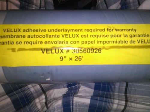 Velux adhesive underlayment  ice ad water, velux#30560926 9&#034;x26`