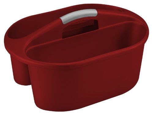 Sterilite 15845806 Ultra Caddy, Large, Classic Red, 6-Pack