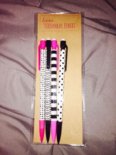 Target One Spot/Target Dollar Spot Pink &amp; Black Pencils