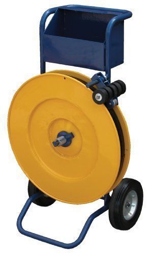 Vestil STRAP-PS-HD Steel Strapping Cart with Powder Coat Finish  24-7/8&#034; Width