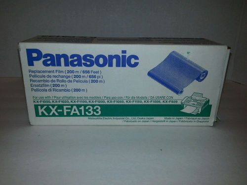 NEW SEALED! Panasonic KX-FA133 FAX REPLACEMENT FILM 656 ft. KXFA133 FX Series