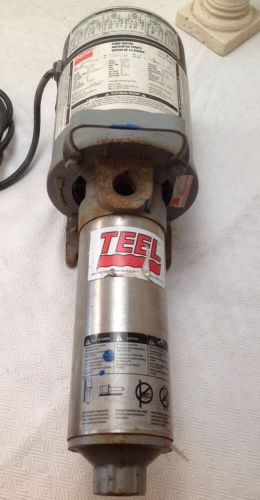 Dayton 9k860a, 3450rpm, 1/3hp, 1ph 115/230v pump motor teel  works! preowned for sale