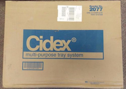 Johnson&amp;Johnson Cidex Instrument Soak Tray System #2077 NEW/SEALED IN BOX