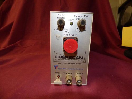 Fiberscan  Optical Time Domain Reflectometer  Tektronix Style Plug-in