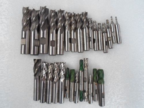 Lot of 30 end mills