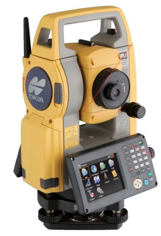 Total station topcon os 105 akurasi 5 detik - onboard station series for sale