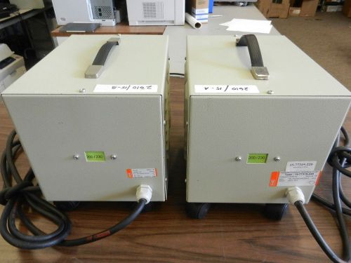 Leica microsystems 15-77319-220 16a 230vdc lot of 2 (item #2610a&amp;b/15) for sale