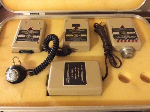 Vintage ESB Sound Level Meter,typeS3A,Sound Consultant,readout Unit&amp;Battery Chgr