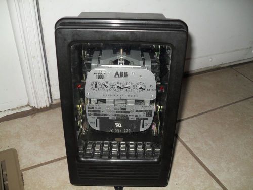 ABB Kilowatthours Meter D5B-8F E8F2CLE7BA**240V,60Hz**Great Cosmetic Condition!$