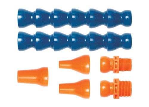 Loc-Line Coolant Hose Assembly Kit Acetal Copolymer 7 Piece 1/4&#034; Coolant Hose...